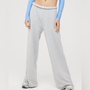 aerie Offline OTT Fleece Super Wide Leg Pants